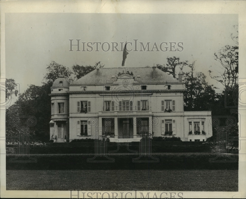 1930 Press Photo Stubbenberg &quot;Farm&quot; where Prince Leopold&#39;s son was born, Belgium- Historic Images