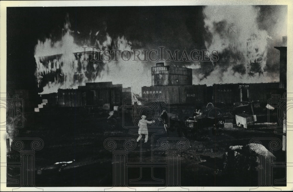 1979 Press Photo The famous scene from &quot;Gone with the Wind&quot; - Historic Images