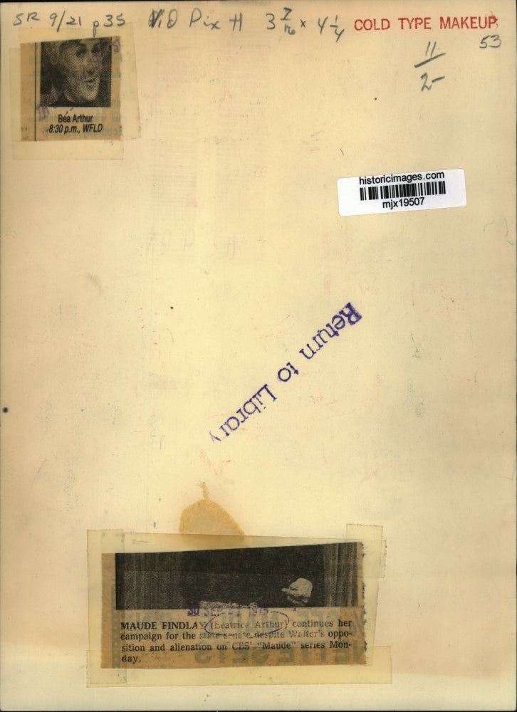 1975 Press Photo Maude Findlay continues her campaign for state senate