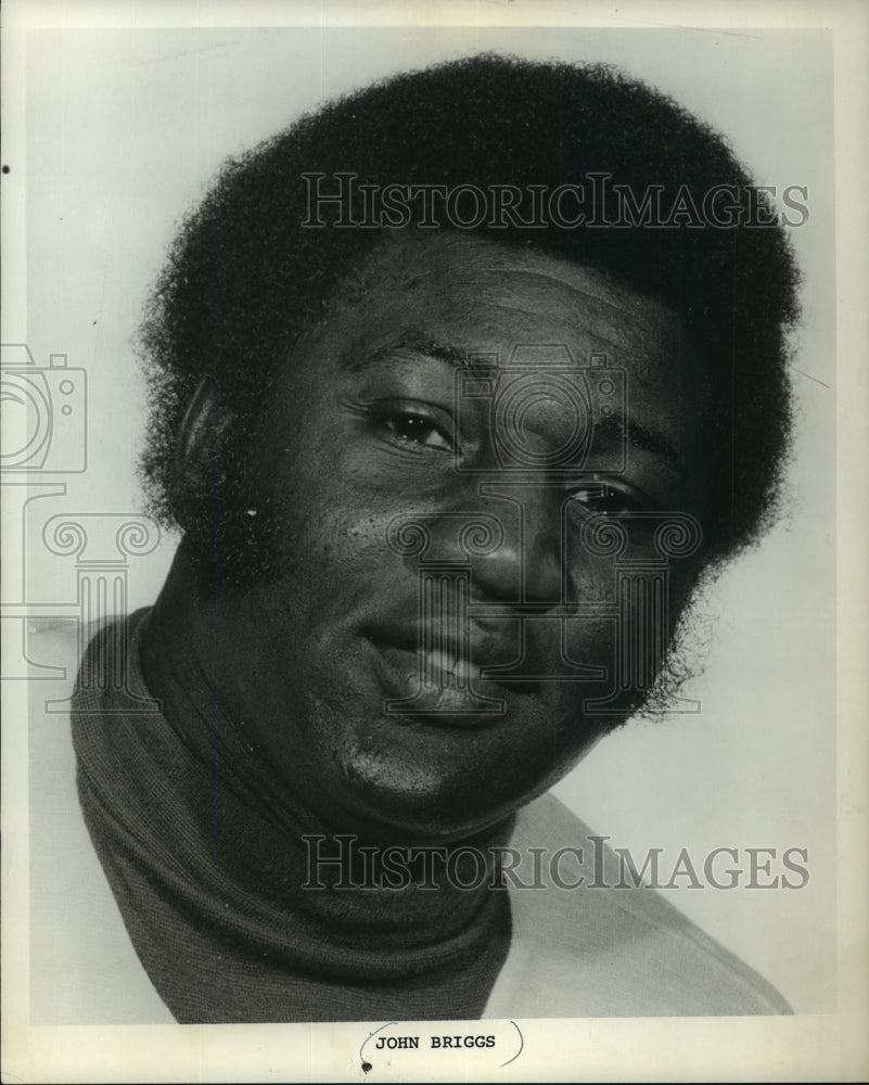 1975 Press Photo John Briggs, an American baseball player - mjx19645- Historic Images