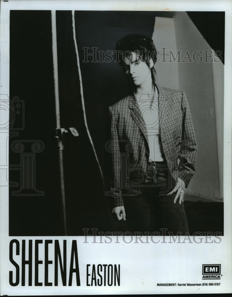 1987 Press Photo Sheena Easton Singer - mjx19971- Historic Images