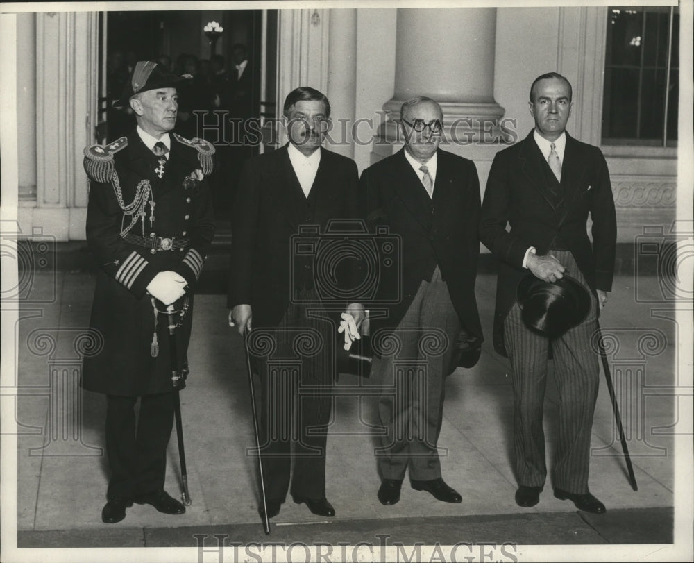 1931 Press Photo Premier Laval visits the White House - mjx20381- Historic Images