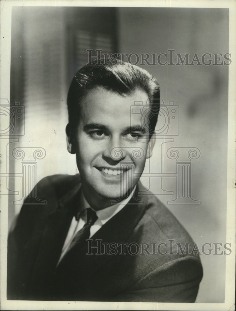 1966 Press Photo Dick Clark In There&#39;s A Long, Long Fuse A Burning - mjx21249