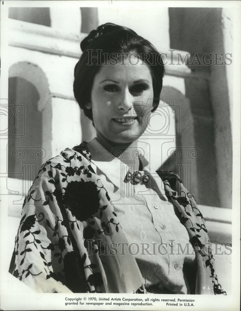 1970 Press Photo Susan Clark-Actress-Portrays Gay Erin in "Valdez is Coming."