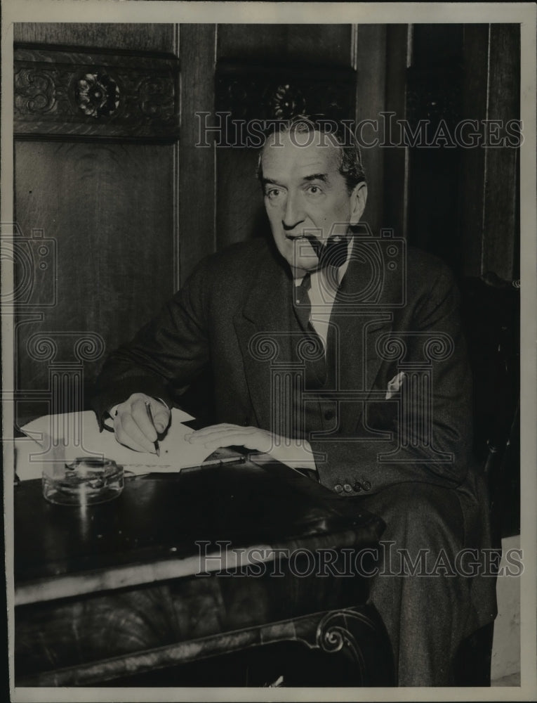 1932 Press Photo Stanley Bruce, head of Australian delegation-British Conference