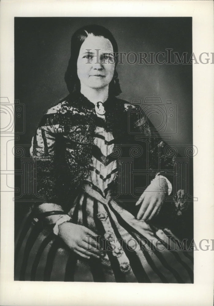 1953 Press Photo Mary Todd Lincoln, wife of Abraham Lincoln - mjx23233- Historic Images