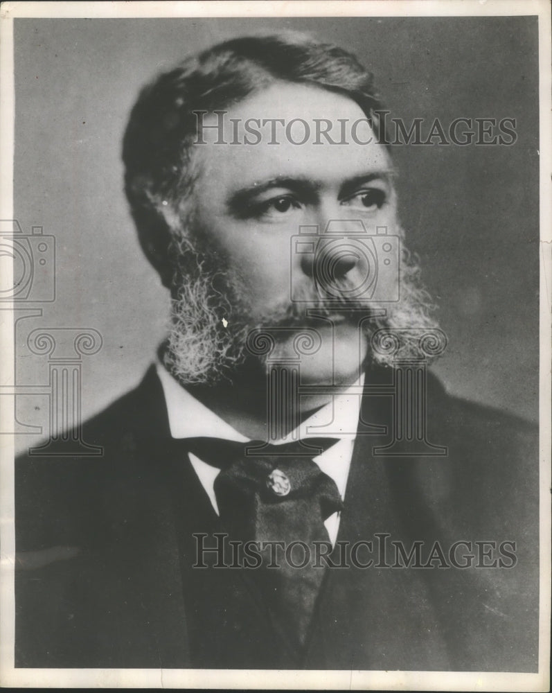 1956 Press Photo Chester A. Arthur, Garfield&#39;s vice president - mjx23426- Historic Images