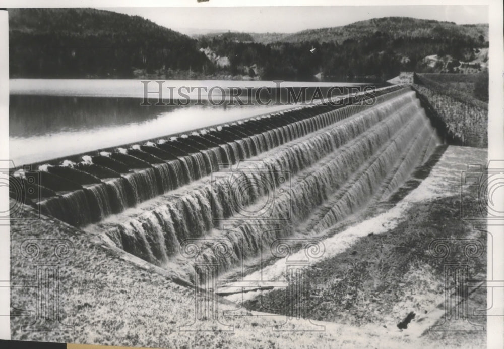 1960 Press Photo View of the Schoharie Reservoir in New York - mjx23760