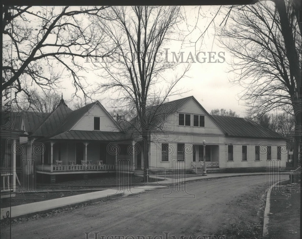 1949 Press Photo Karden Hall at Grand Army Home in King, Wisconsin - mjx24125