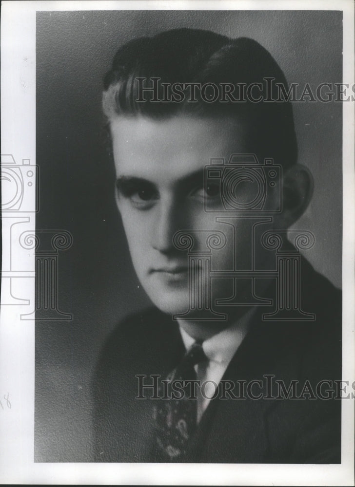 1933 Press Photo John C. Weaver-New President of the University of Wisconsin-`78