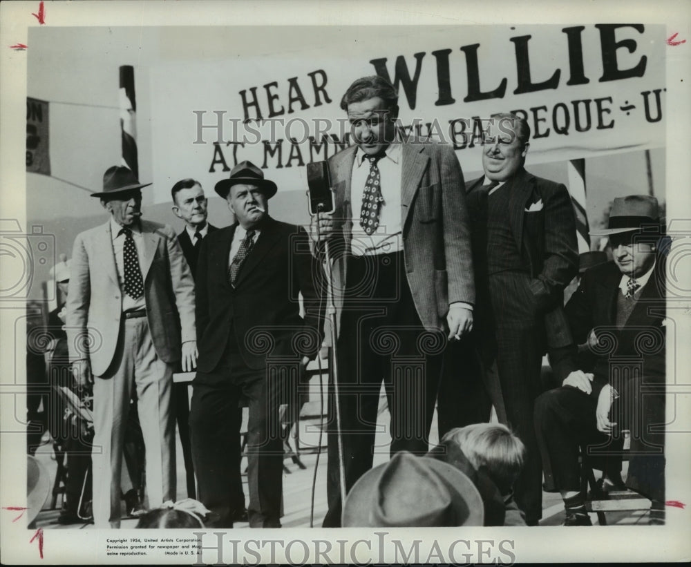 1954 Press Photo Broderick Crawford As Willie Stark in &quot;All the King&#39;s Men&quot;- Historic Images