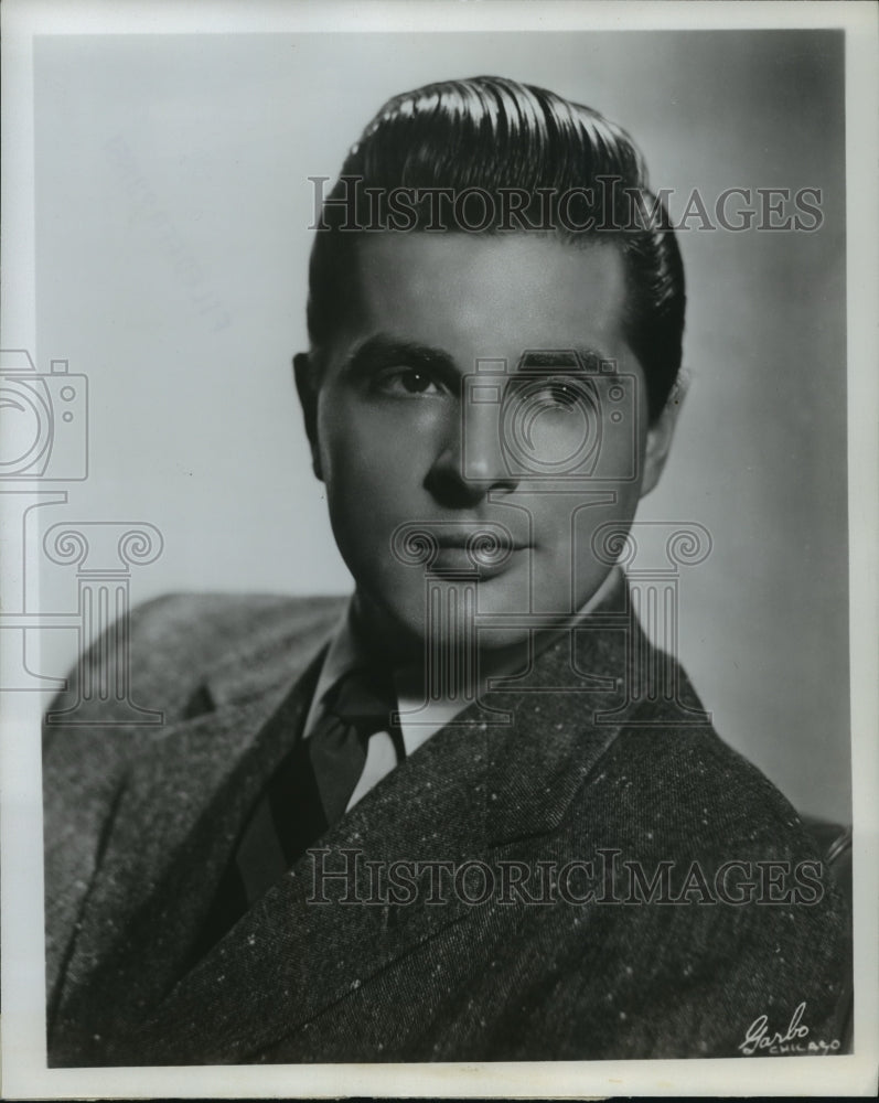 1951 Press Photo Johnny Desmond, Singing Star of Don McNeill's Breakfast Club