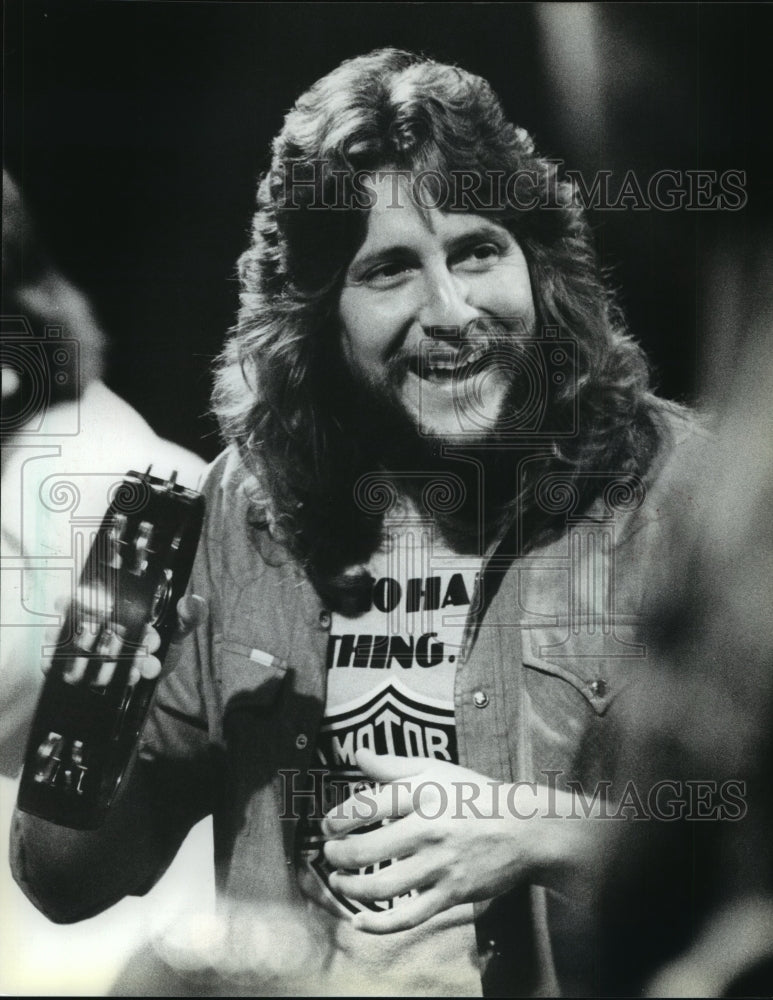 1981 Press Photo Doug Gray of Marshall Tucker Band at Summerfest- Historic Images