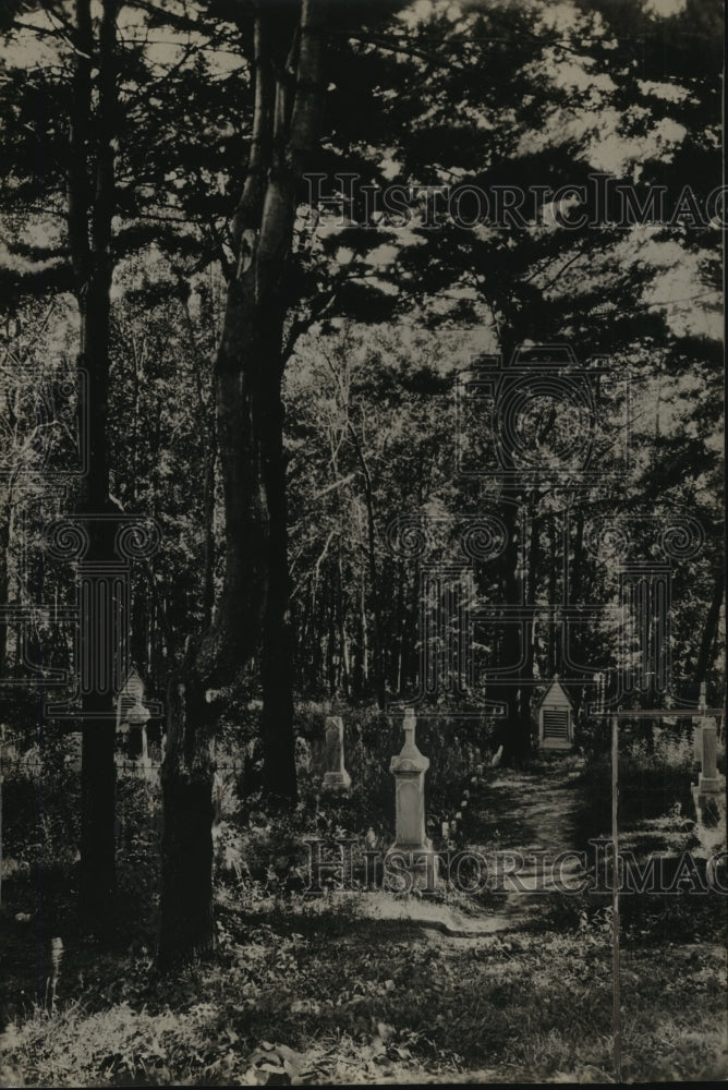 1931 Press Photo Station Shrines of Durward's Glen- Historic Images