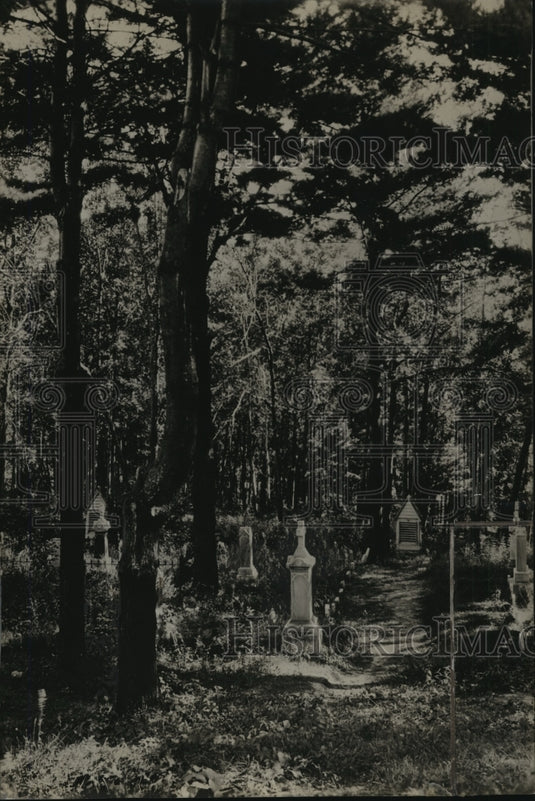 1931 Press Photo Station Shrines of Durward's Glen- Historic Images