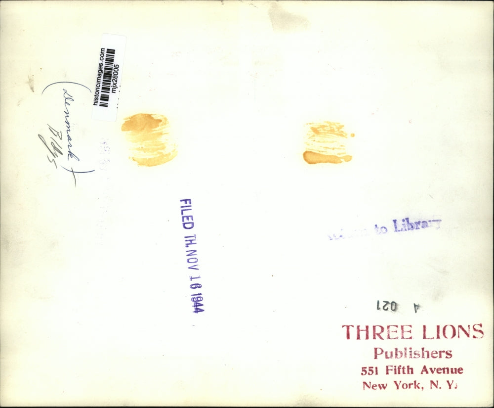 1944 Press Photo Buildings in Denmark - mjx28005