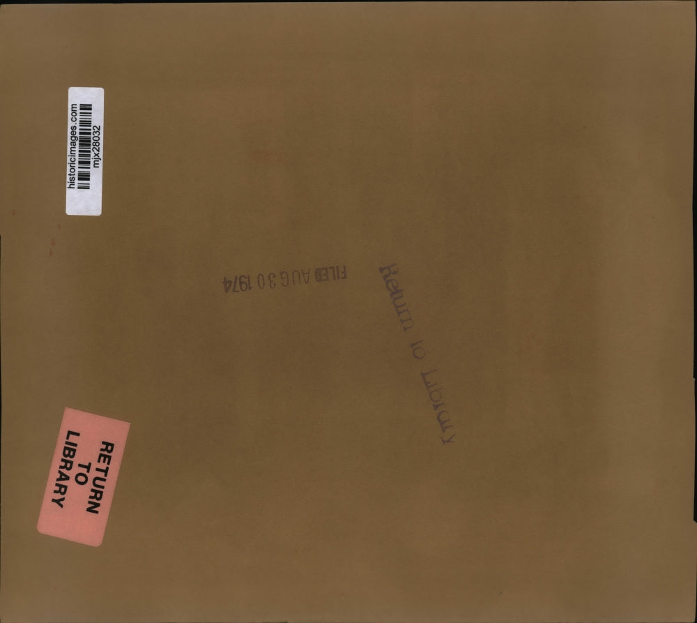 1974 Press Photo President Nixon Resigning To Members of Cabinet and Staff