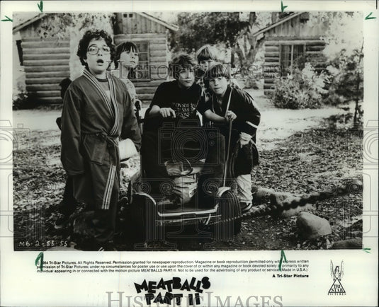 1984 Press Photo Camp Sasquatch in "Meatballs Part II" - mjx28549- Historic Images