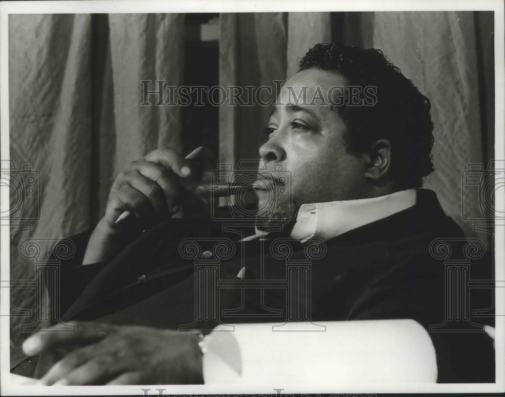 1968 Press Photo Harry Dolan, Member of Watts Literary Workshop Douglass House
