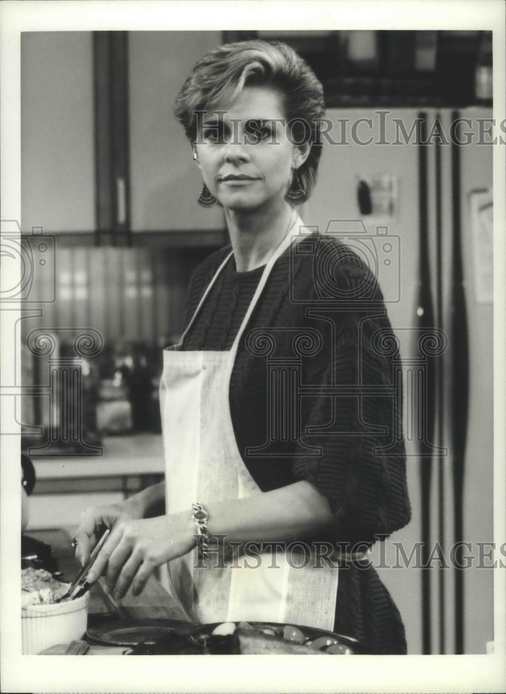 1986 Press Photo Lindsay Wagner in &quot;Kate &amp; Allie&quot; - mjx29976- Historic Images