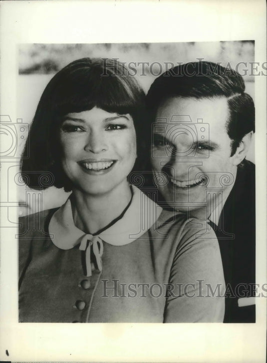 1983 Press Photo Alan Alda and Ellen Burstyn in "Same Time, Next Year"- Historic Images