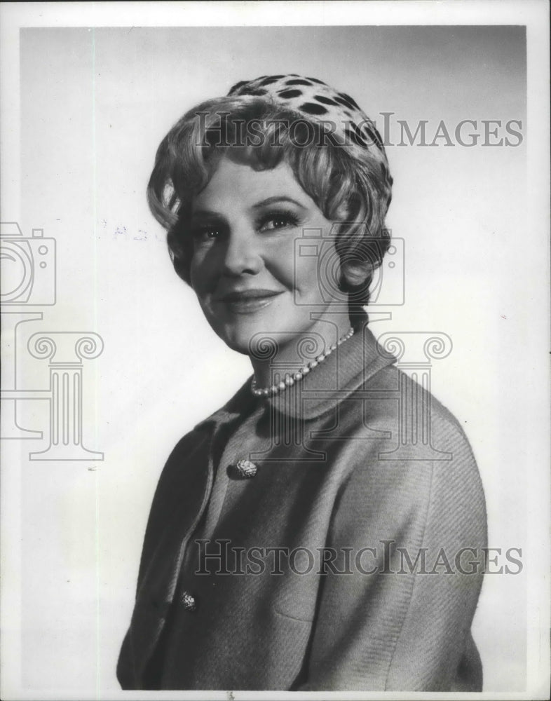 1966 Press Photo Jean Arthur in "The Jean Arthur Show" - mjx30238- Historic Images