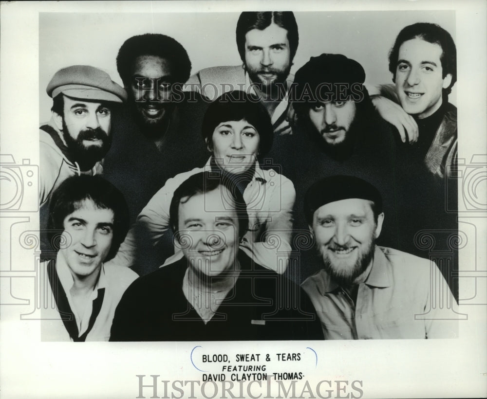 1979 Press Photo The members of musical group Blood, Sweat &amp; Tears - mjx31029- Historic Images