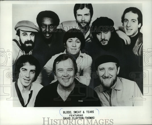 1979 Press Photo The members of musical group Blood, Sweat & Tears - mjx31029- Historic Images