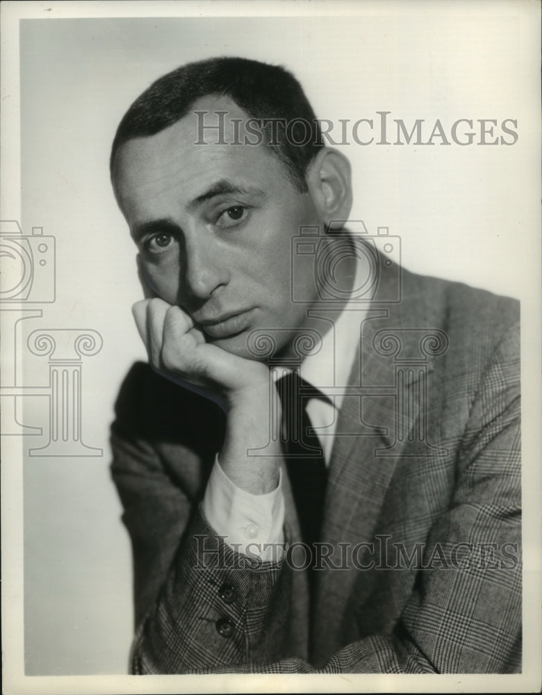 1961 Press Photo Entertainer Joey Bishop Host of &quot;The Joey Bishop Show&quot; on NBC