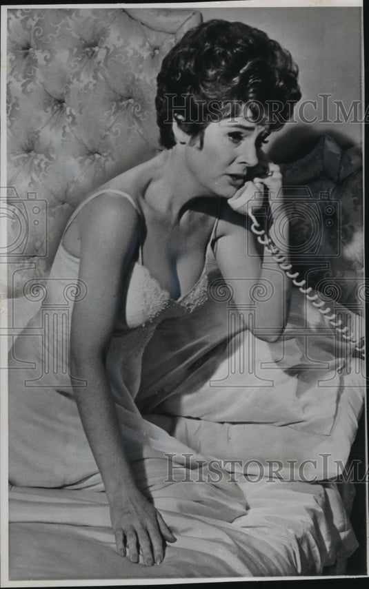 1963 Press Photo Emmy Winner Polly Bergen in the Movie "Move Over, Darling"