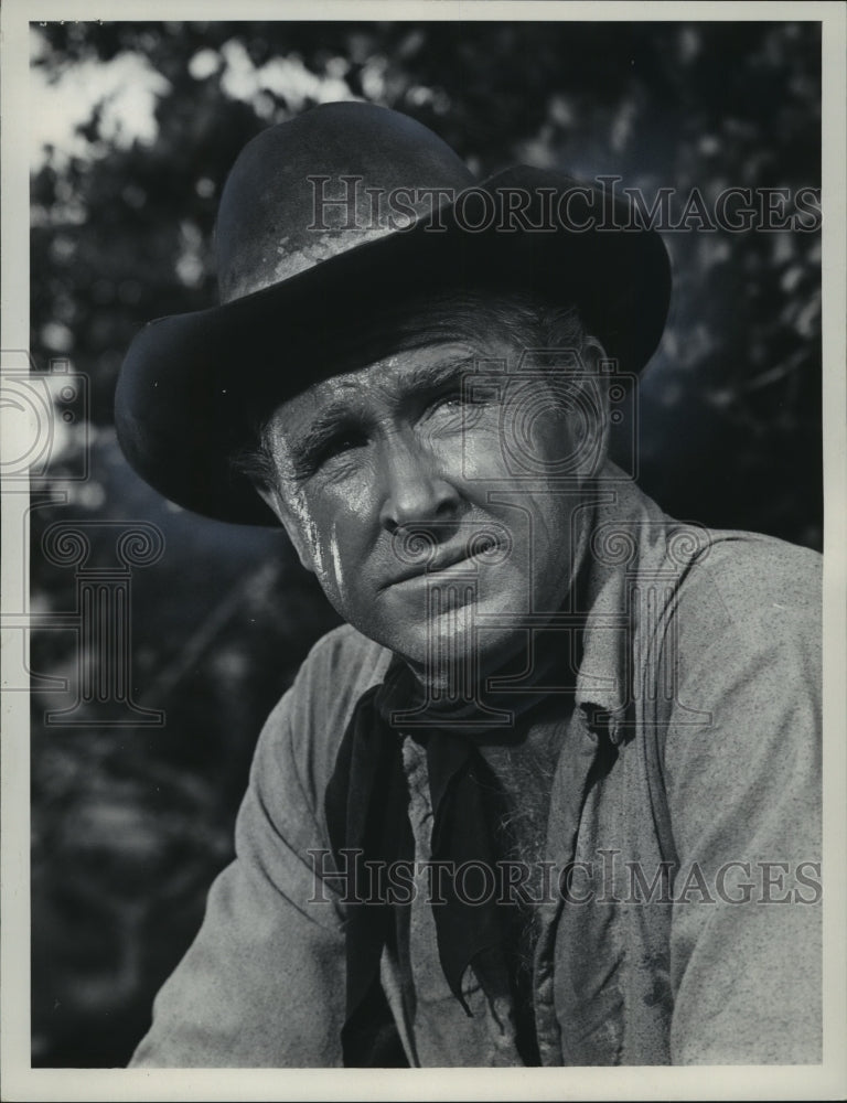 1965 Press Photo Lloyd Bridges in "The Loner" - mjx31573