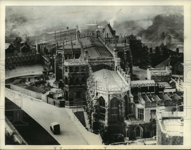 Load image into Gallery viewer, 1936 Press Photo St. George's Chapel at Windsor, England - mjx31850
