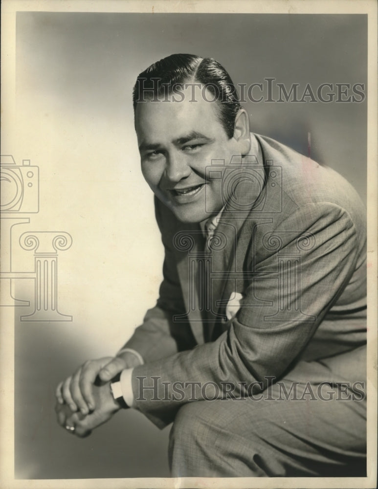 1958 Press Photo Comedian Jonathan Winters - mjx33608