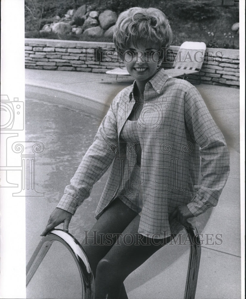 1968 Press Photo Ann Marie Forgach, beauty queen of Milwaukee, Wisconsin