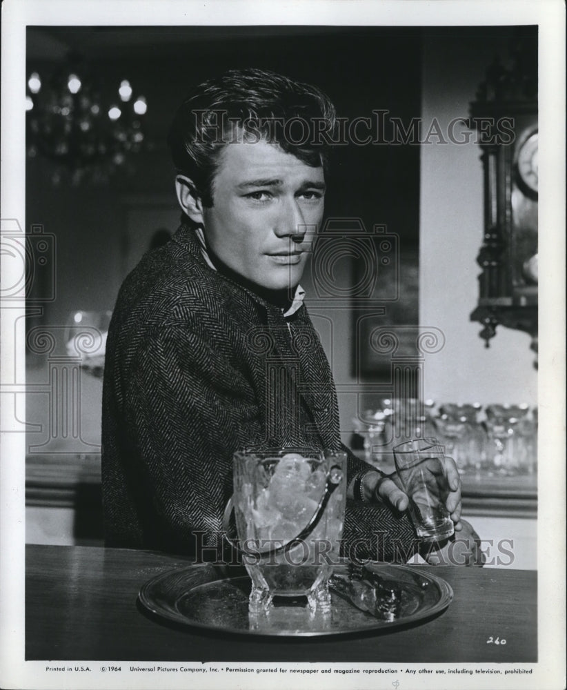 1965 Press Photo Michael Parks in "Bus Riley's Back to Town" - mjx33787