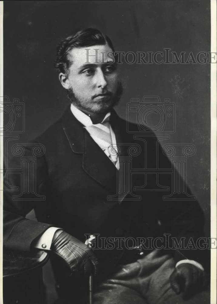 1992 Press Photo King Edward VII of England - mjx34798