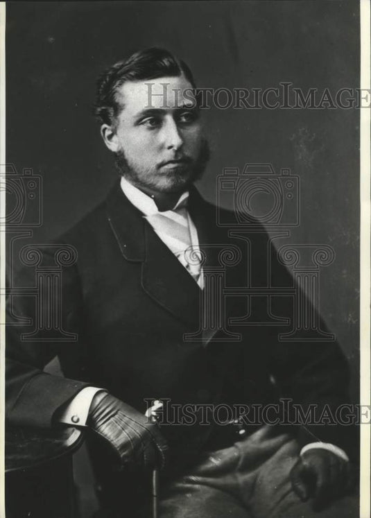 1992 Press Photo King Edward VII of England - mjx34798