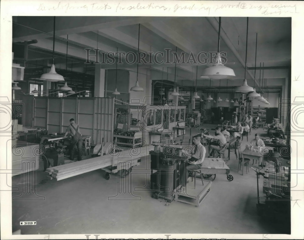1939 Press Photo Madison Forest Products Laboratory, Wisconsin - mjx36153