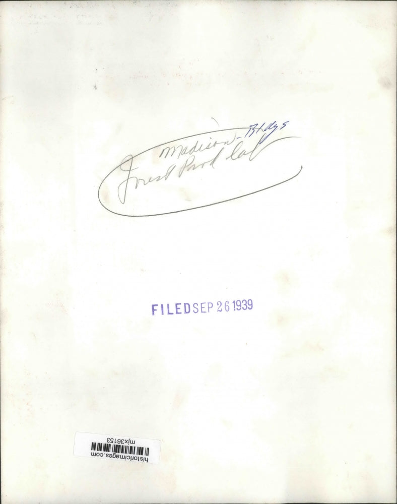 1939 Press Photo Madison Forest Products Laboratory, Wisconsin - mjx36153