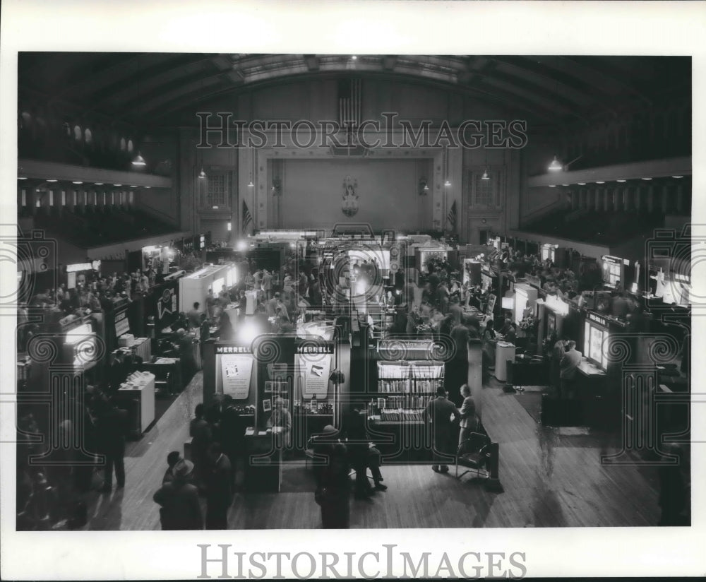 1950 Press Photo Convention in Bruce Hall in Milwaukee Auditorium - mjx38237- Historic Images