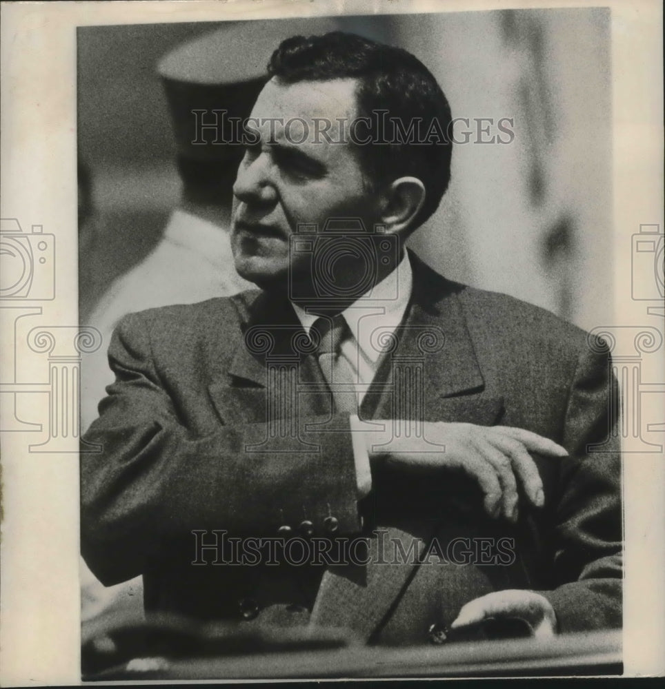 1959 Press Photo Andrei Gromyko Accused of Obstructionist Tactics, Switzerland- Historic Images