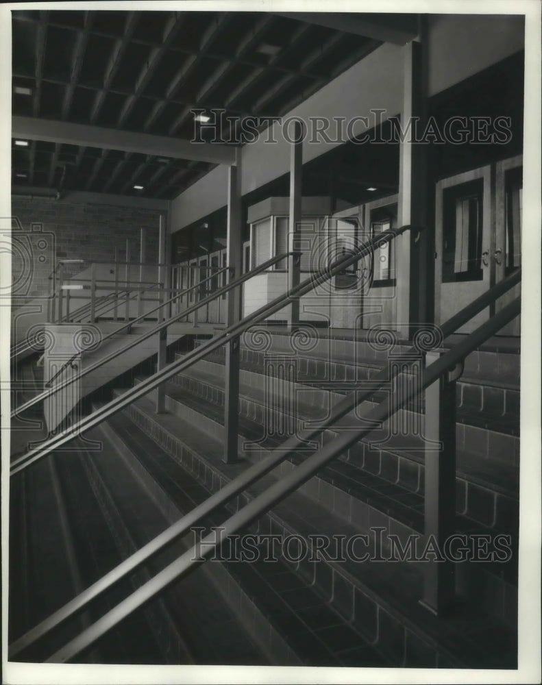 1950 Press Photo Interior View of Milwaukee Auditorium Sports Arena - mjx38482- Historic Images
