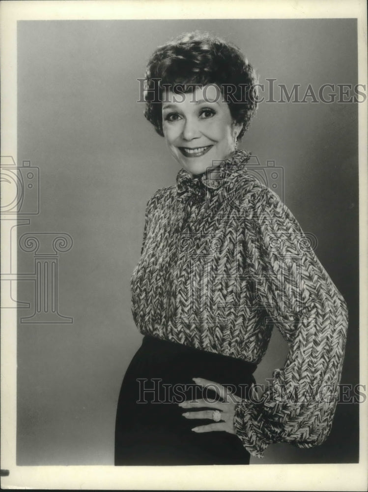 1982 Press Photo Jane Wyman in "Falcon Crest" - mjx39261