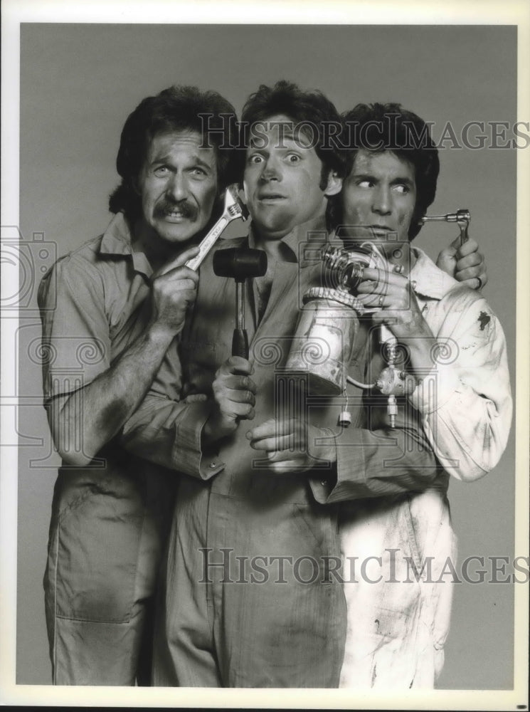 Load image into Gallery viewer, 1978 Press Photo Mark, Breet and Bill Hudson on "The Millionaire" - mjx39291
