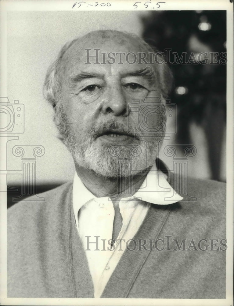 1980 Press Photo Actor John Houseman - mjx39414- Historic Images