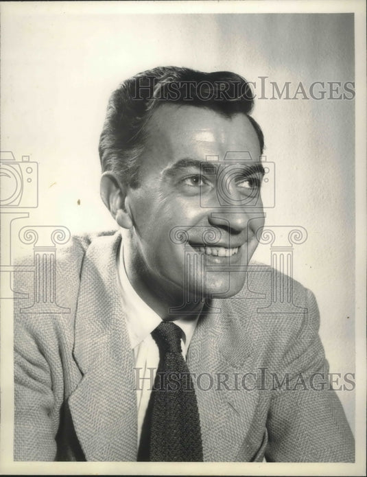 1952 Press Photo Hugh Reilly Stars in NBC's "Claudia, the Story of A Marriage"- Historic Images