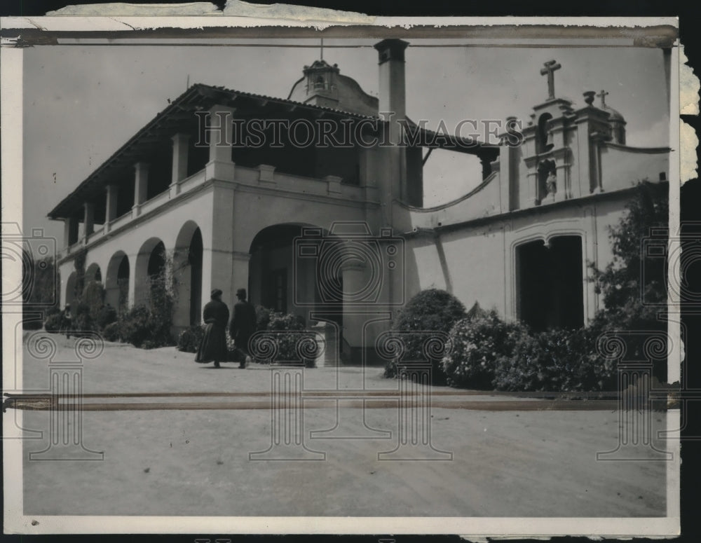1928 Press Photo Cafe La Bombilea near Mexico City, Mexico- Historic Images