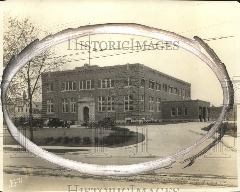 1925 Press Photo General Administration Buiding of the Milwaukee county Inst.- Historic Images