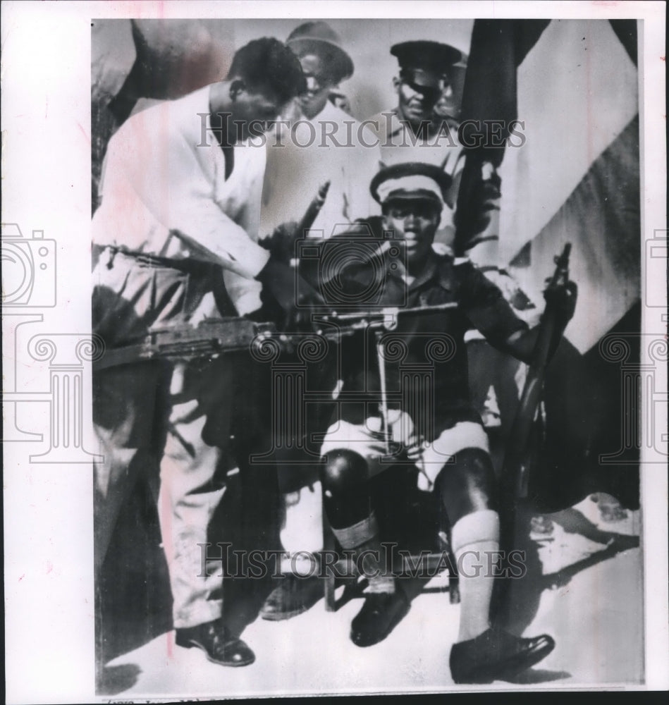 1964 Press Photo Field Marshal John Okello of Zanzibar&#39;s armed forces- Historic Images