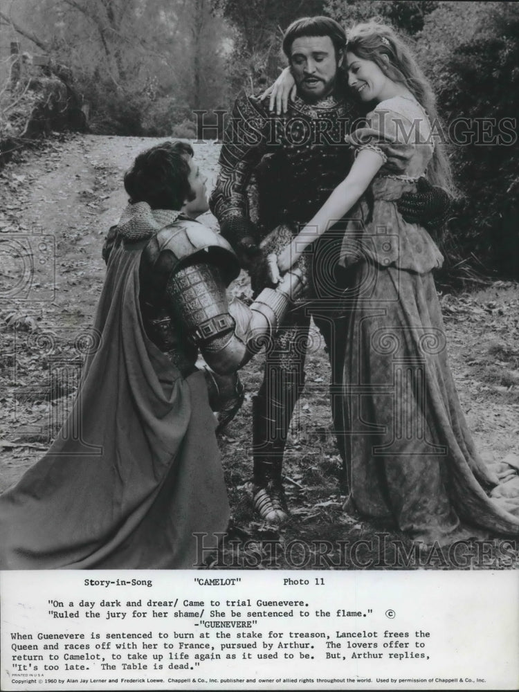 1967 Press Photo Actress Vanessa Redgrave in &quot;Camelot&quot; - mjx42102- Historic Images